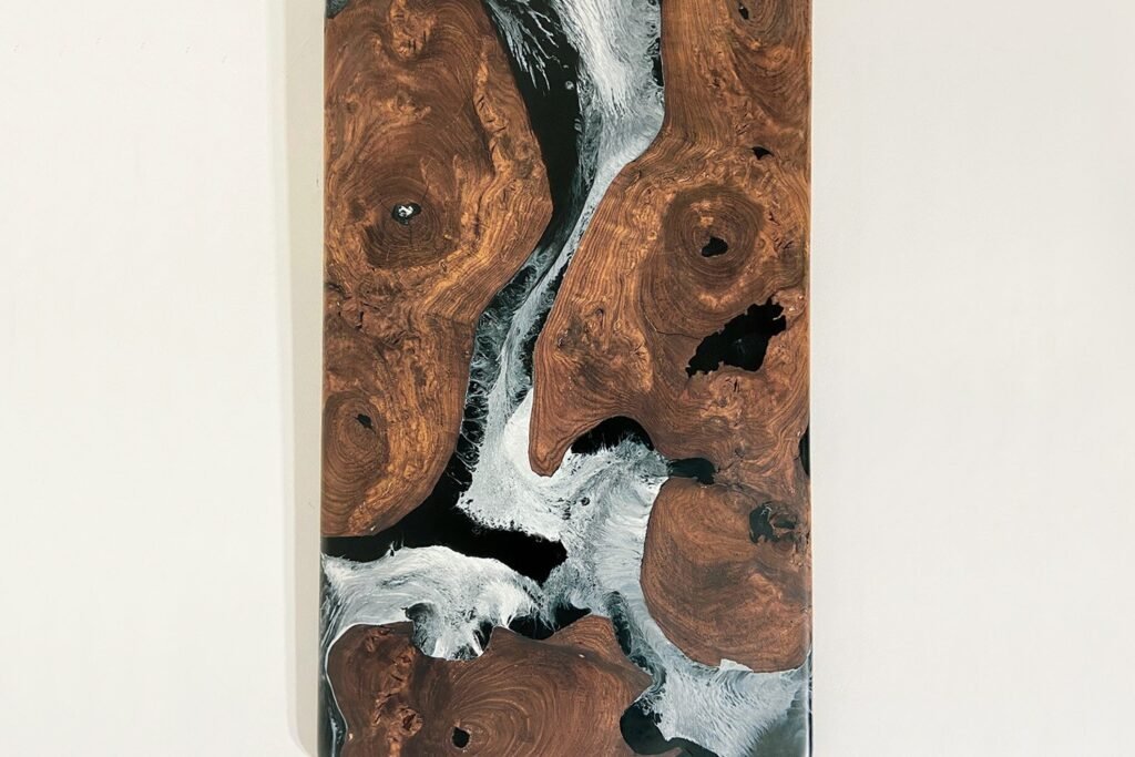 Premium Raisinwoods wooden and resin wall art with a modern look.