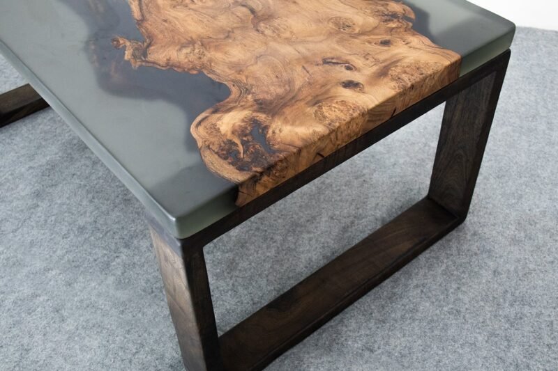 Gray Desert Center Table