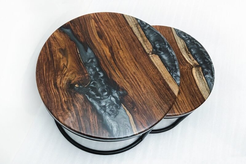 Gray Mystique Nesting Table - Image 2