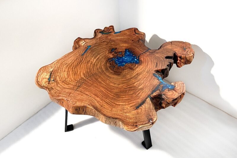 wood coffee table