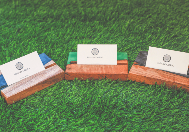 Resin Card Holder