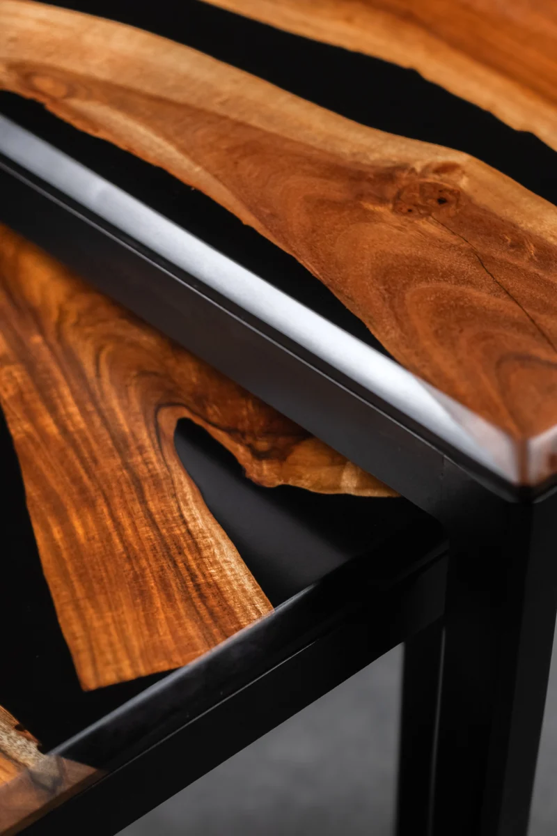 Obsidian Nesting Stools (Set of 3) - Image 3
