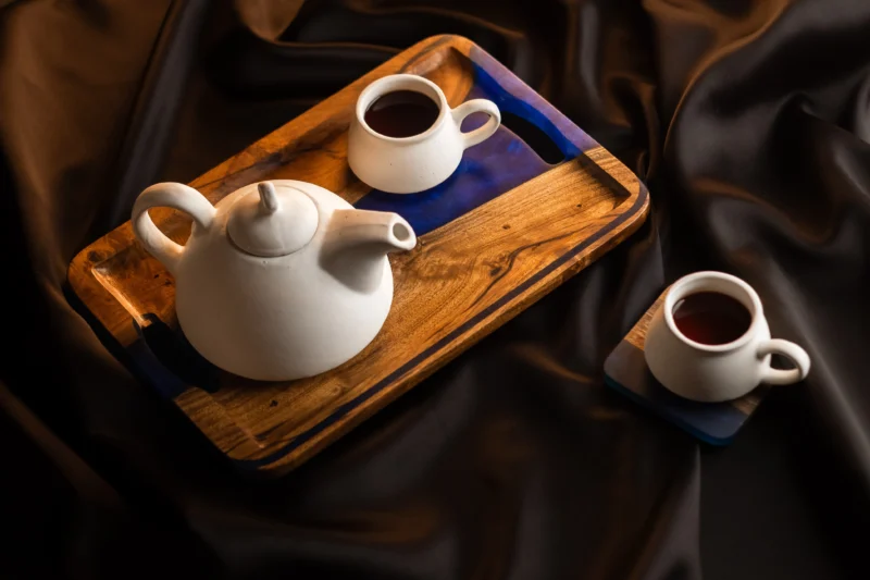 Twilight Resin Wood Tray - Image 2