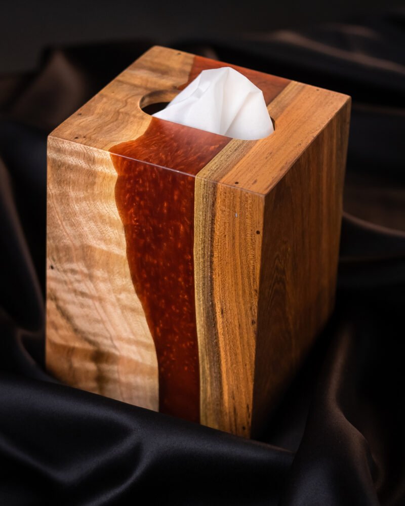 Copper wood bathroom set - Image 3