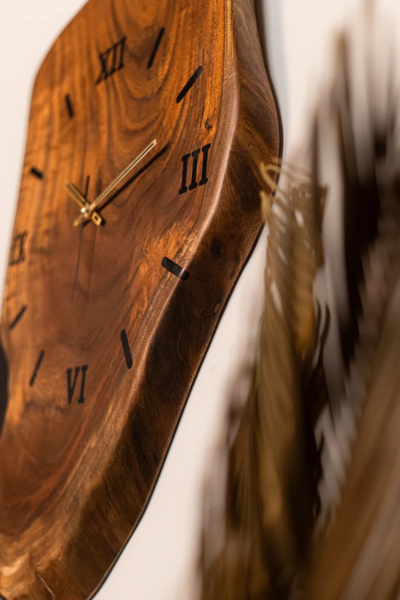 Shadow wood clock - Image 5