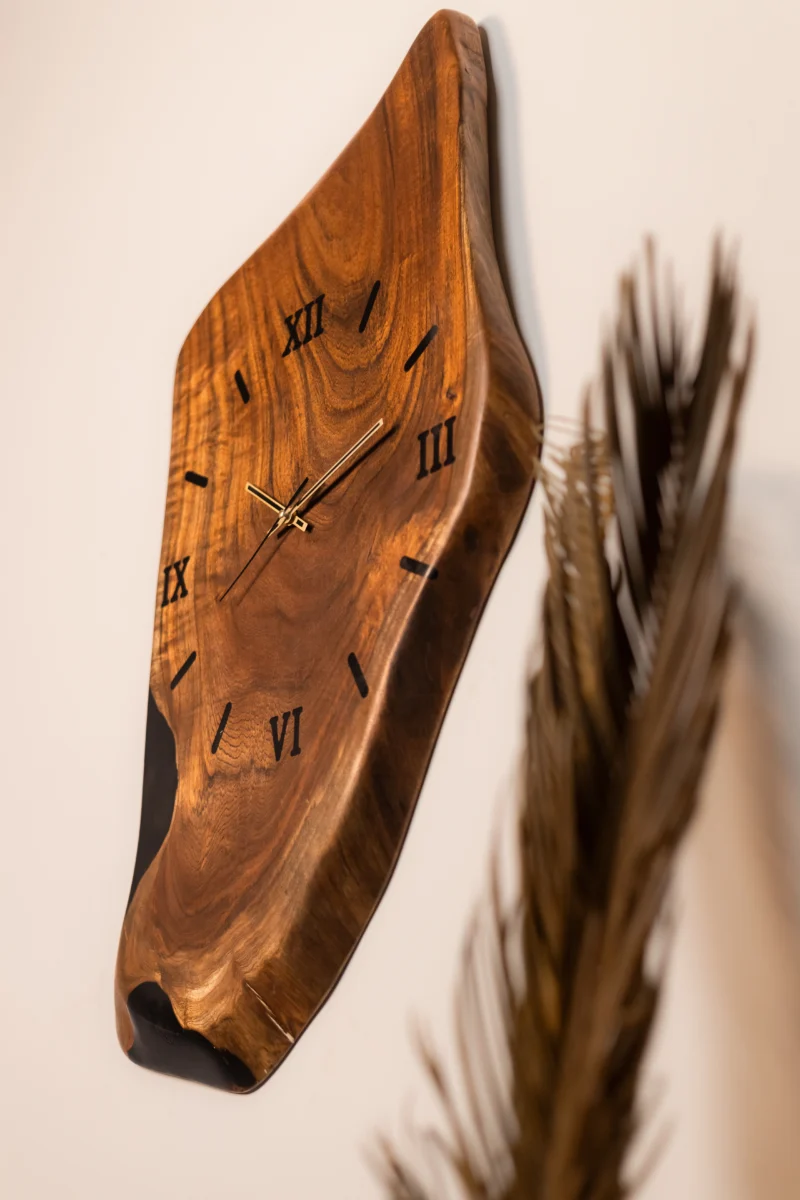 Shadow wood clock - Image 6