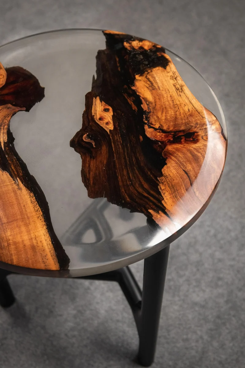 Gray Corner Table - Image 4
