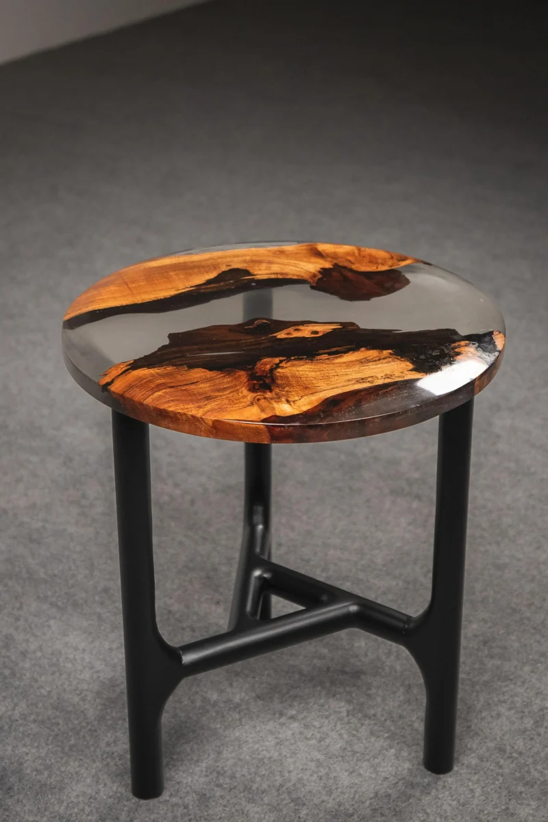 Gray Corner Table - Image 2