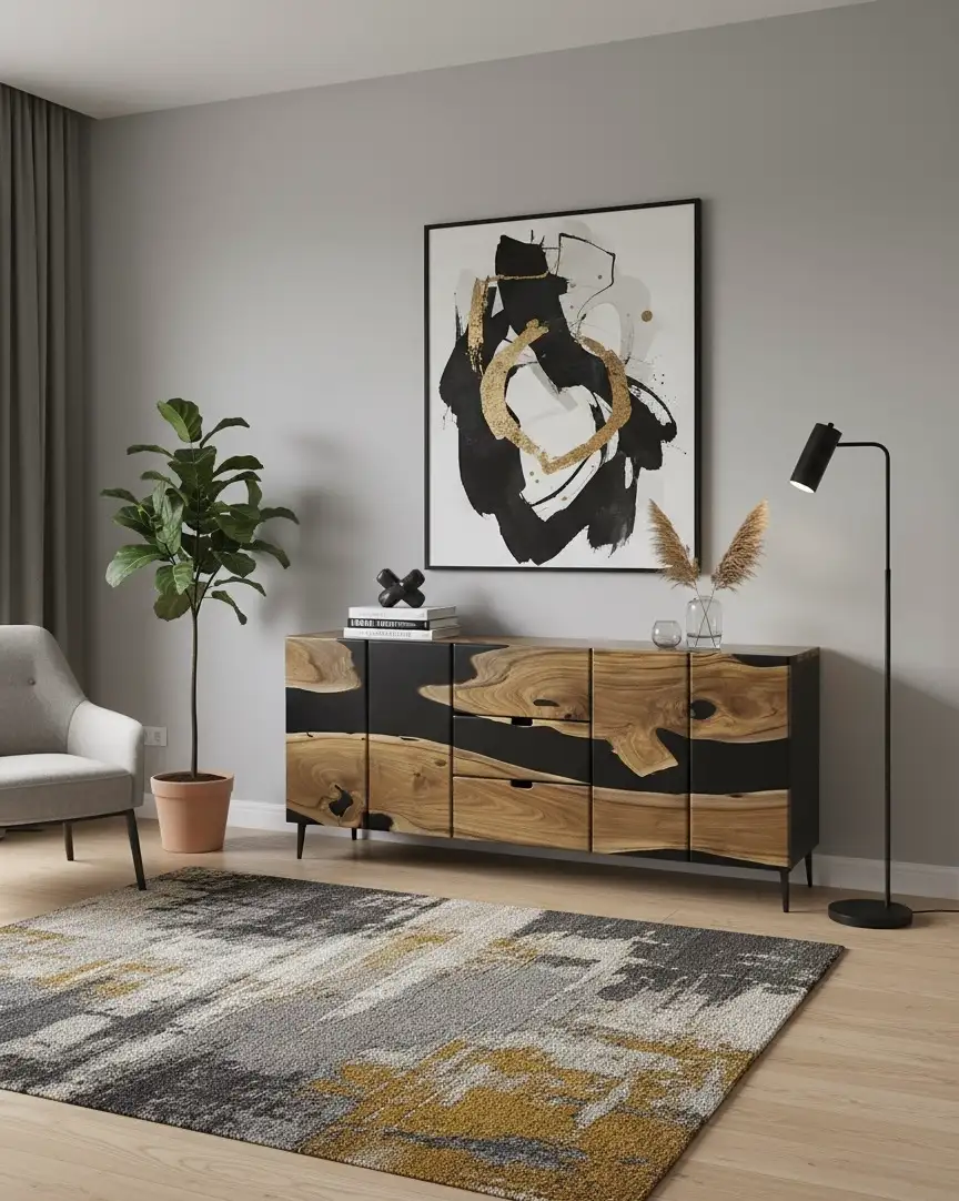 The Midnight River Credenza - Image 3