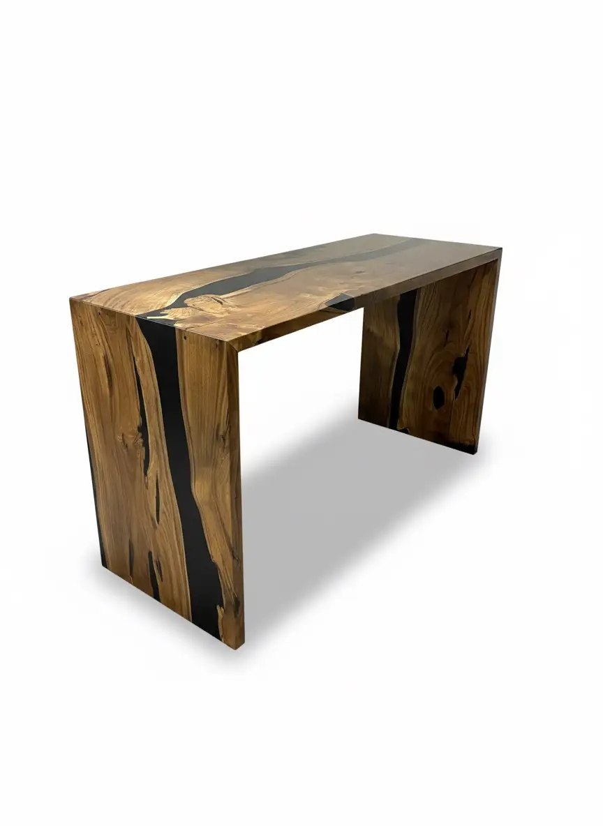 The Obsidian waterfall River Bar Counter