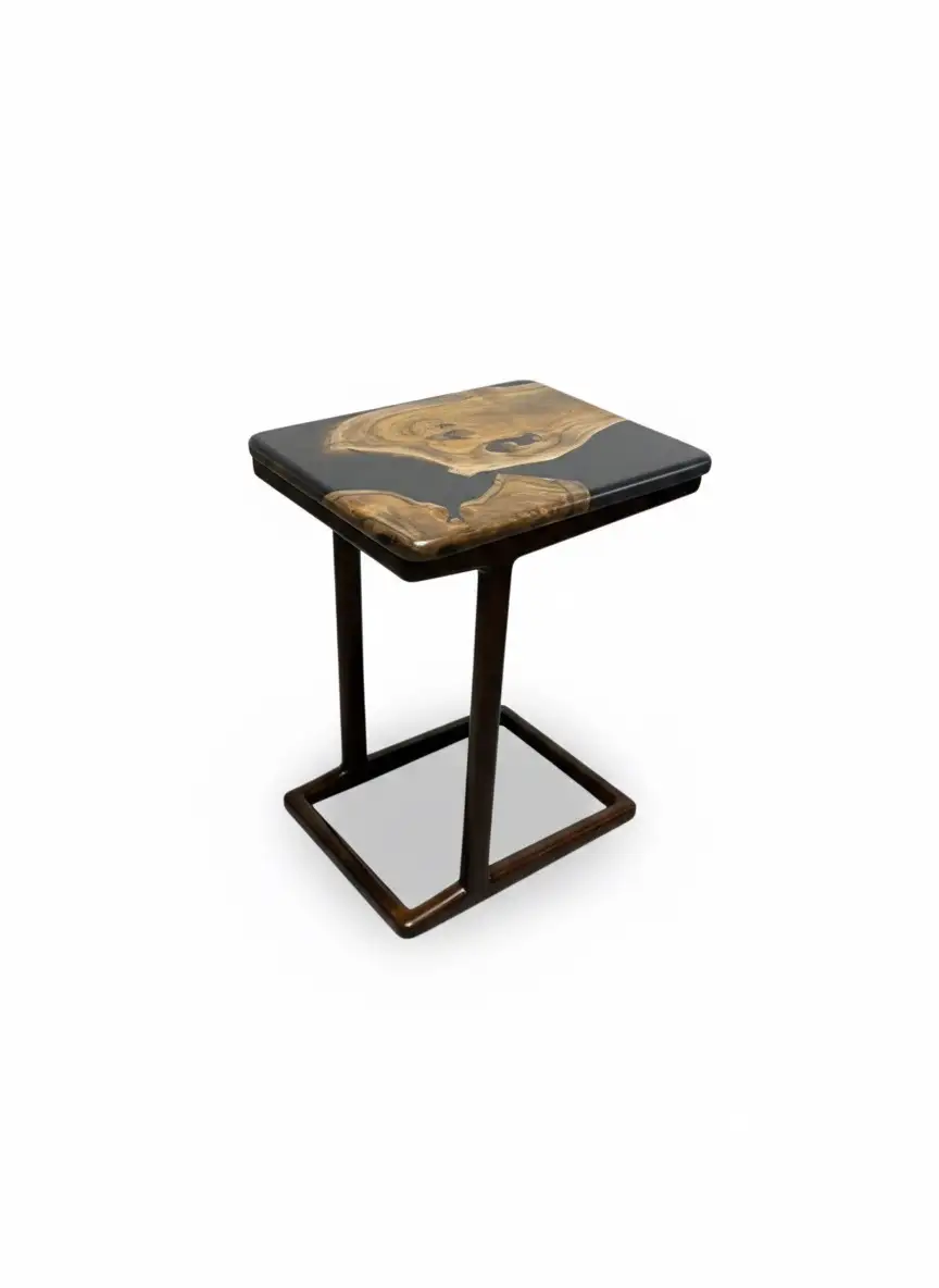 The Modern "Obsidian Slab" C-Table - Image 5